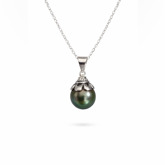 #36S925 Tahitian Semi Baroque Pearl Necklace